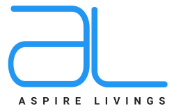 Aspire Livings logo, a Perfect Digital Solution client