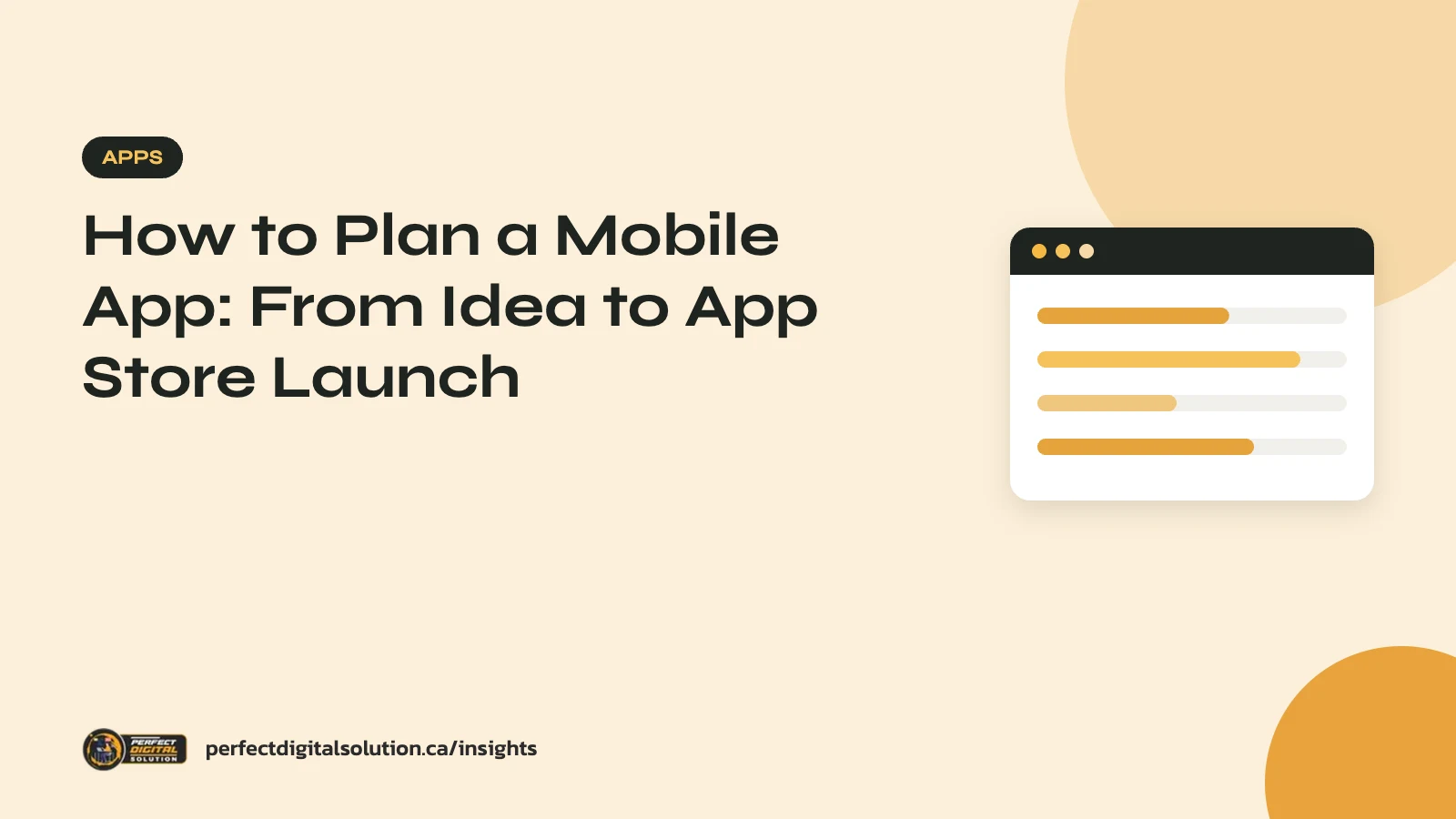 How to Plan a Mobile App: From Idea to App Store Launch – Perfect Digital Solution Insights