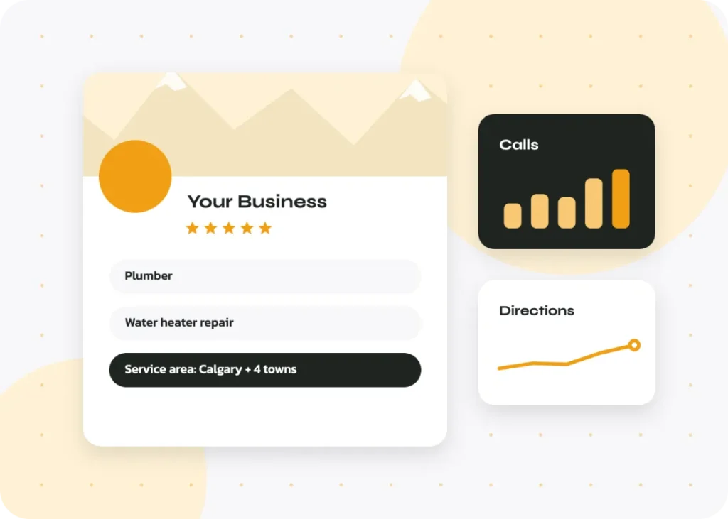 Optimized Google Business Profile for a Calgary service-area business
