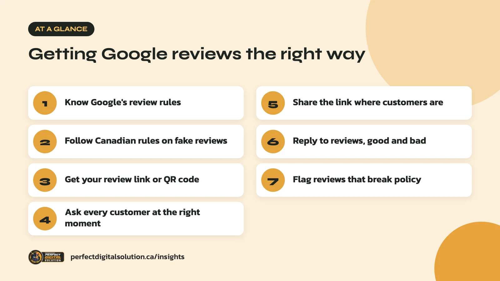 Get more Google reviews at a glance: the main steps covered in this guide