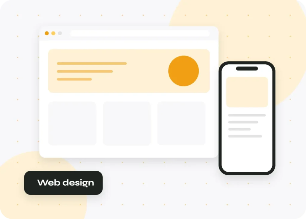Web design for desktop and mobile